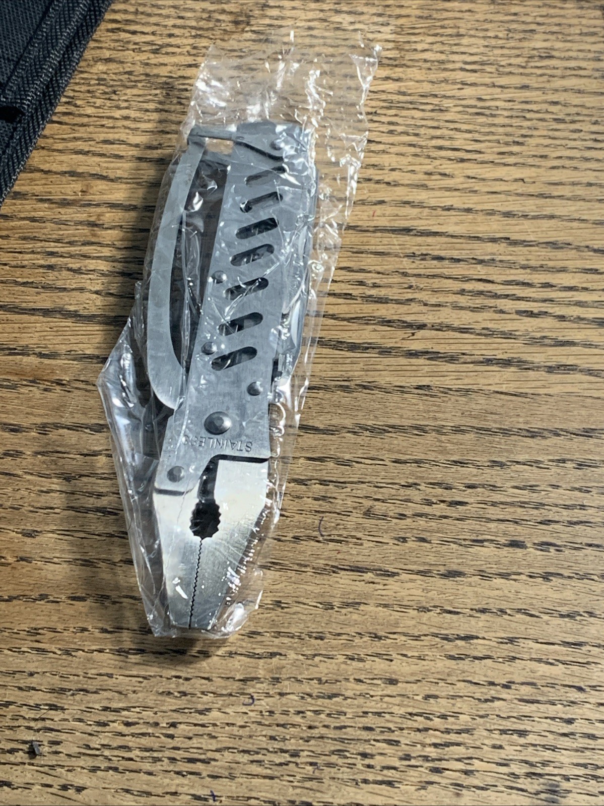 Silver Toned New Multi Tool with Black Case New Never Used