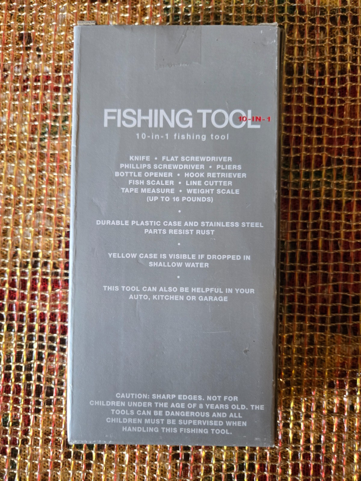 MULTI FISHING TOOL 10-IN-1 BY TARGET – NEW