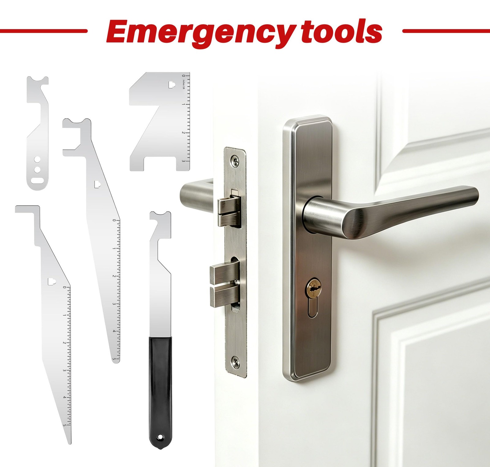 5Pcs Firefighter Tools, Fireman Gear Equipment Accessories for Emergency Resp…