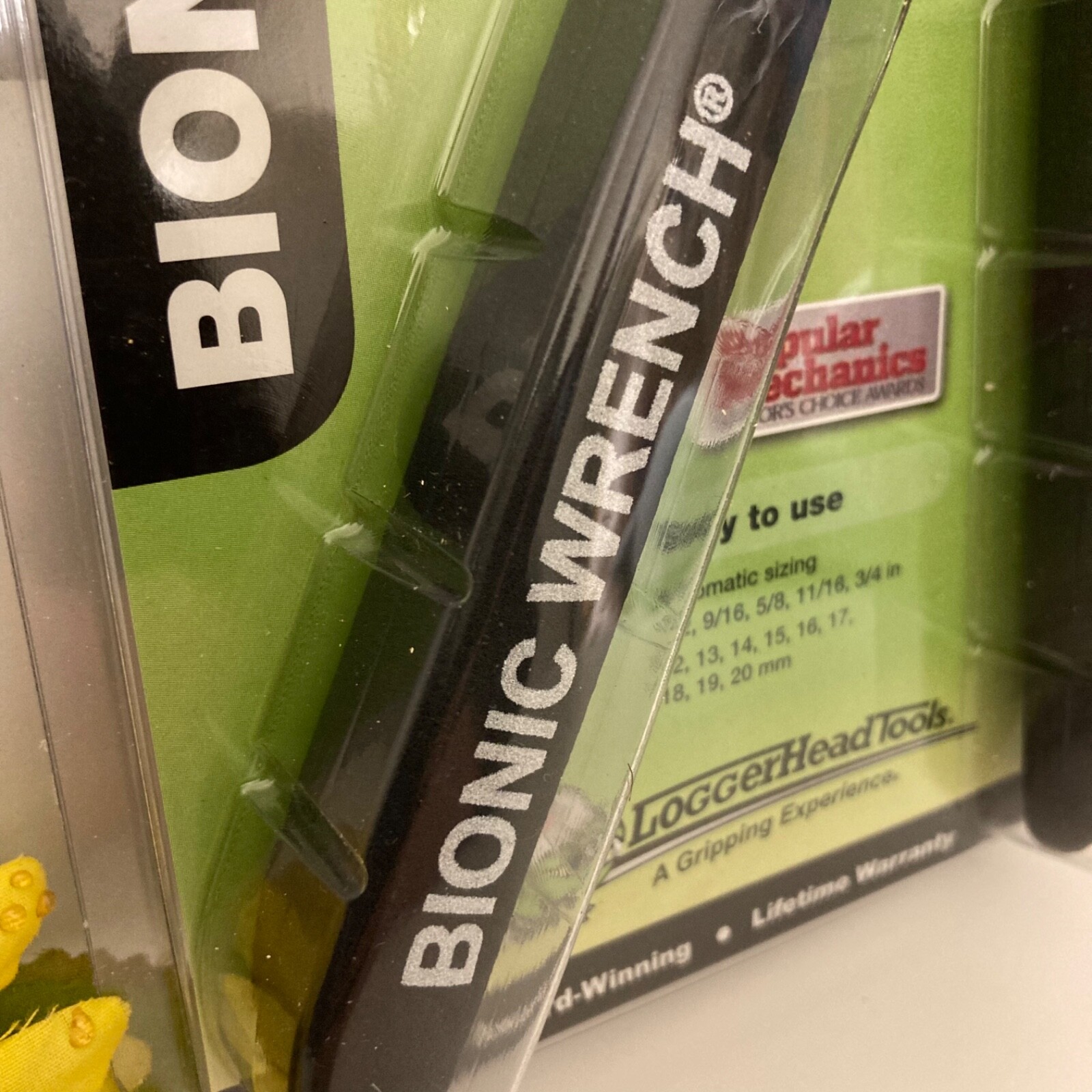 8” Bionic Grip Adjustable Wrench by LoggerHead Tools 14 Wrenches in 1 Toolbox