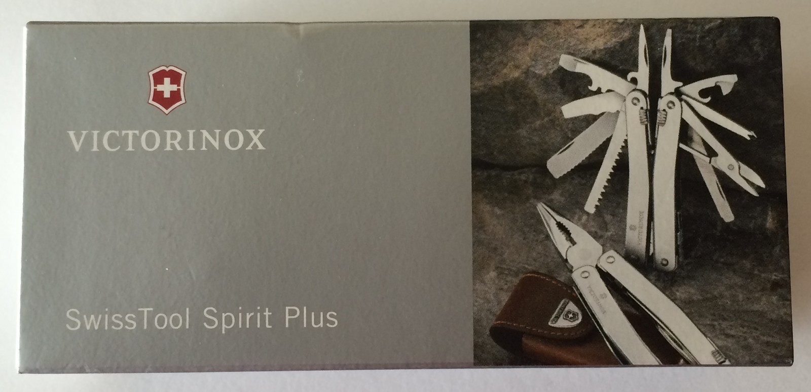 Victorinox Swiss Army Knife, Swisstool Spirit Plus With Wrench & Pouch 53804 NIB