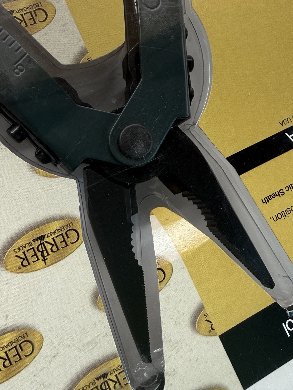 Gerber Custom Pro Scout GREEN Multi Plier 600 w/Sheath. US Made Limited Edition