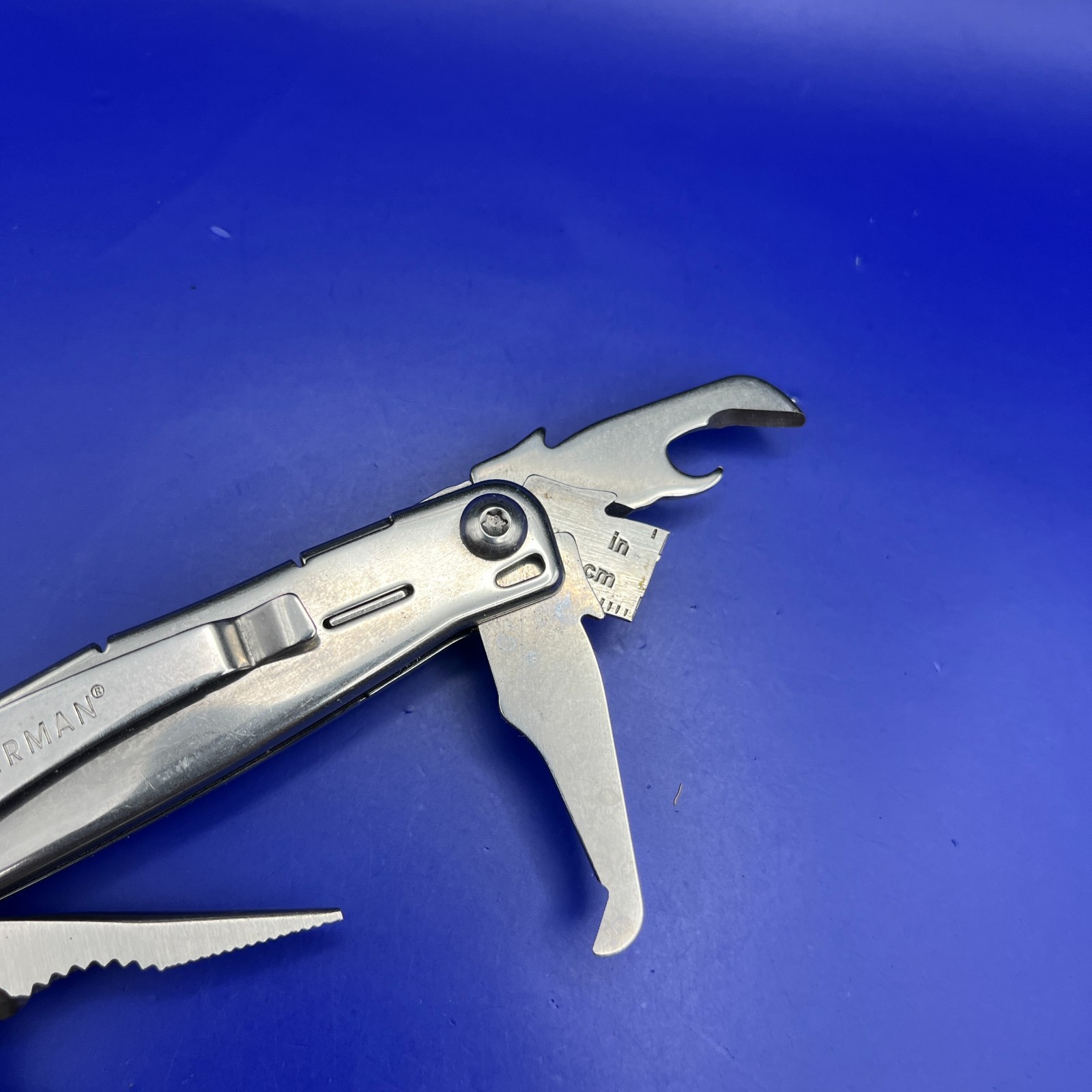 Leatherman Stainless Steel Wingman Multi Tool Scissors Knife Plier