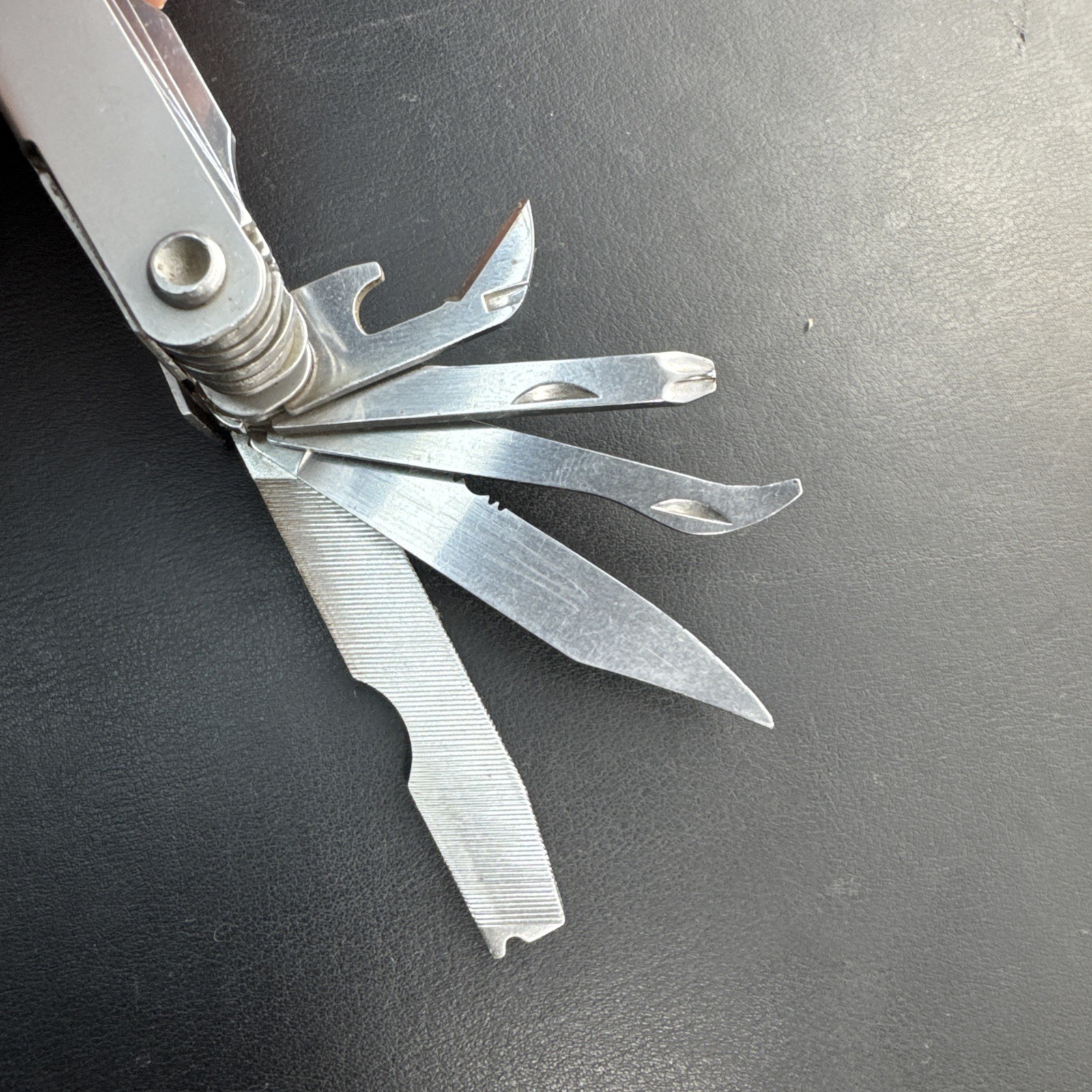Schrade Tough Tool Multi Tool Silver Stainless Steel Handles