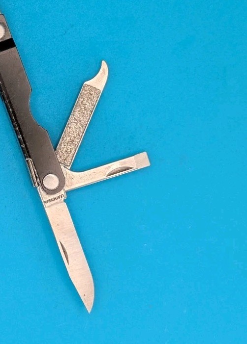 Leatherman Micra Multi-Tool, Knife, Scissors, Key Ring, Black!