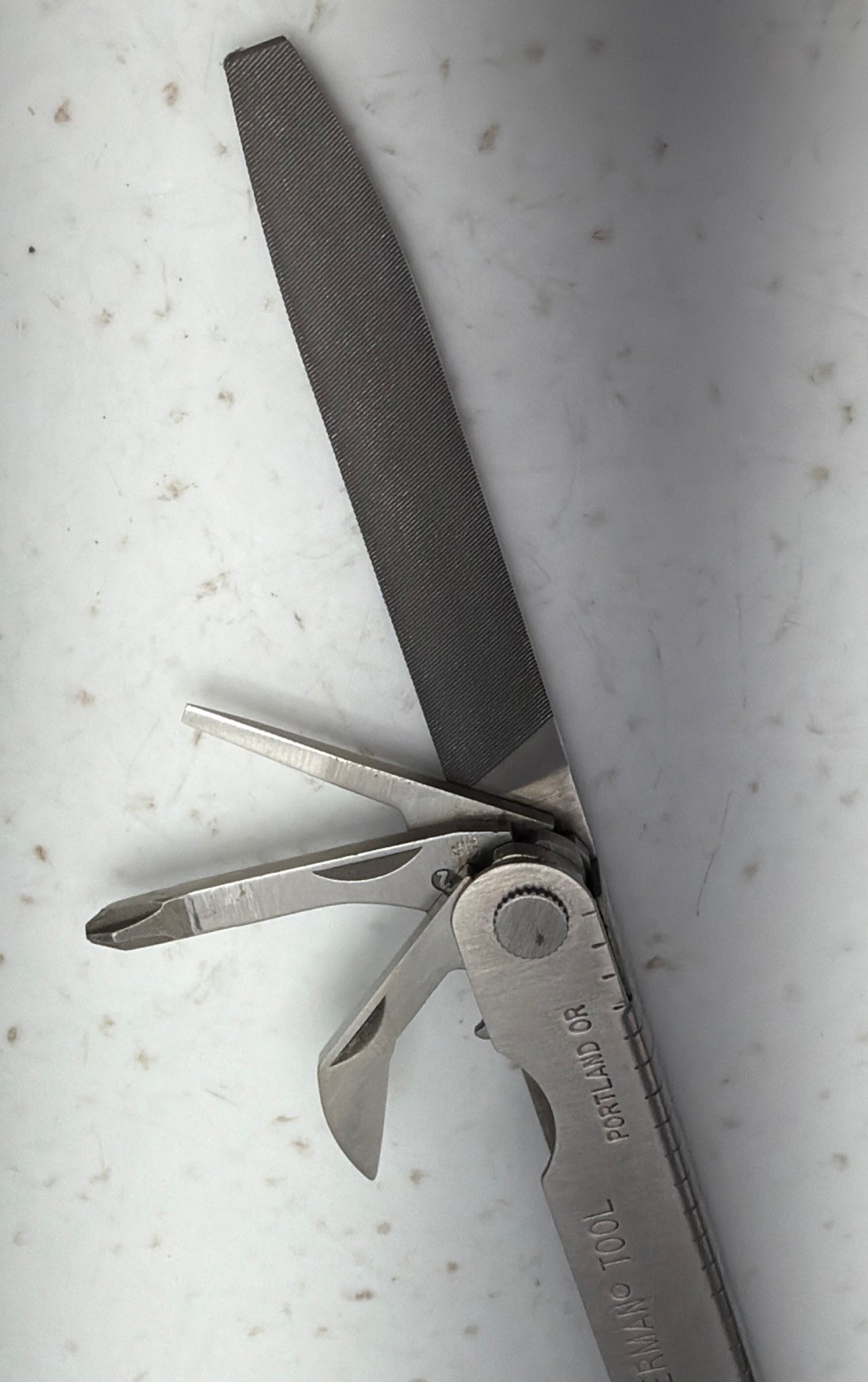 Vintage LEATHERMAN MULTI TOOL With Leather Sheath Holder Portland Oregon USA
