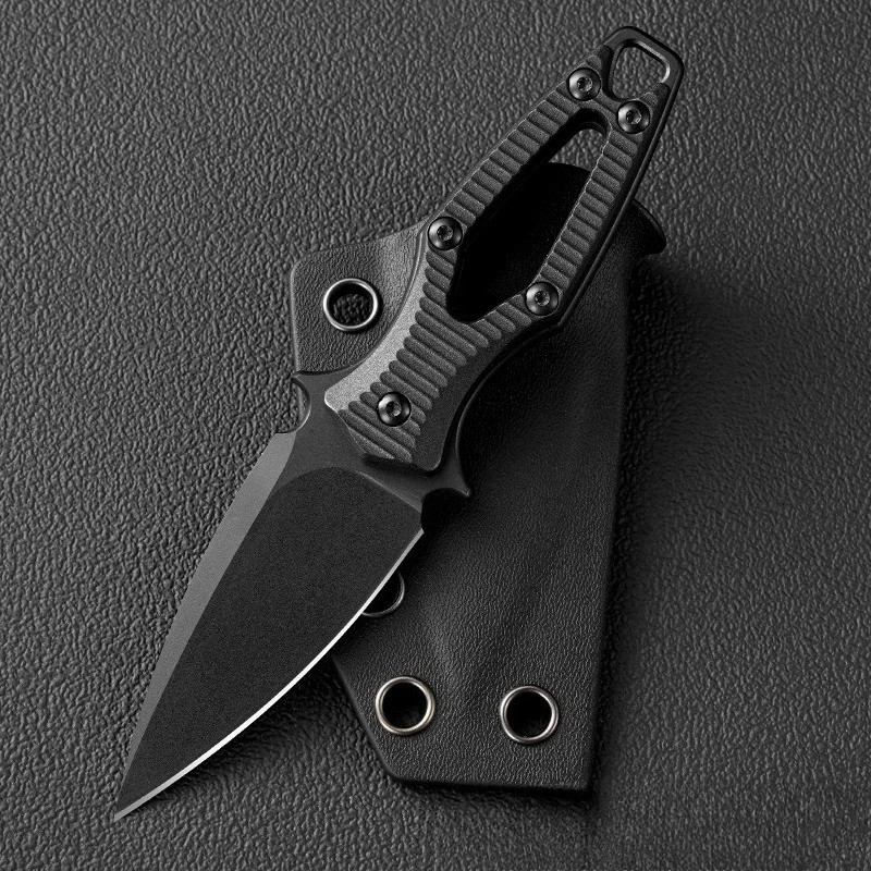 2025Outdoor Small Straight Knife EDC Tool High Hardness Stainless Steel camping