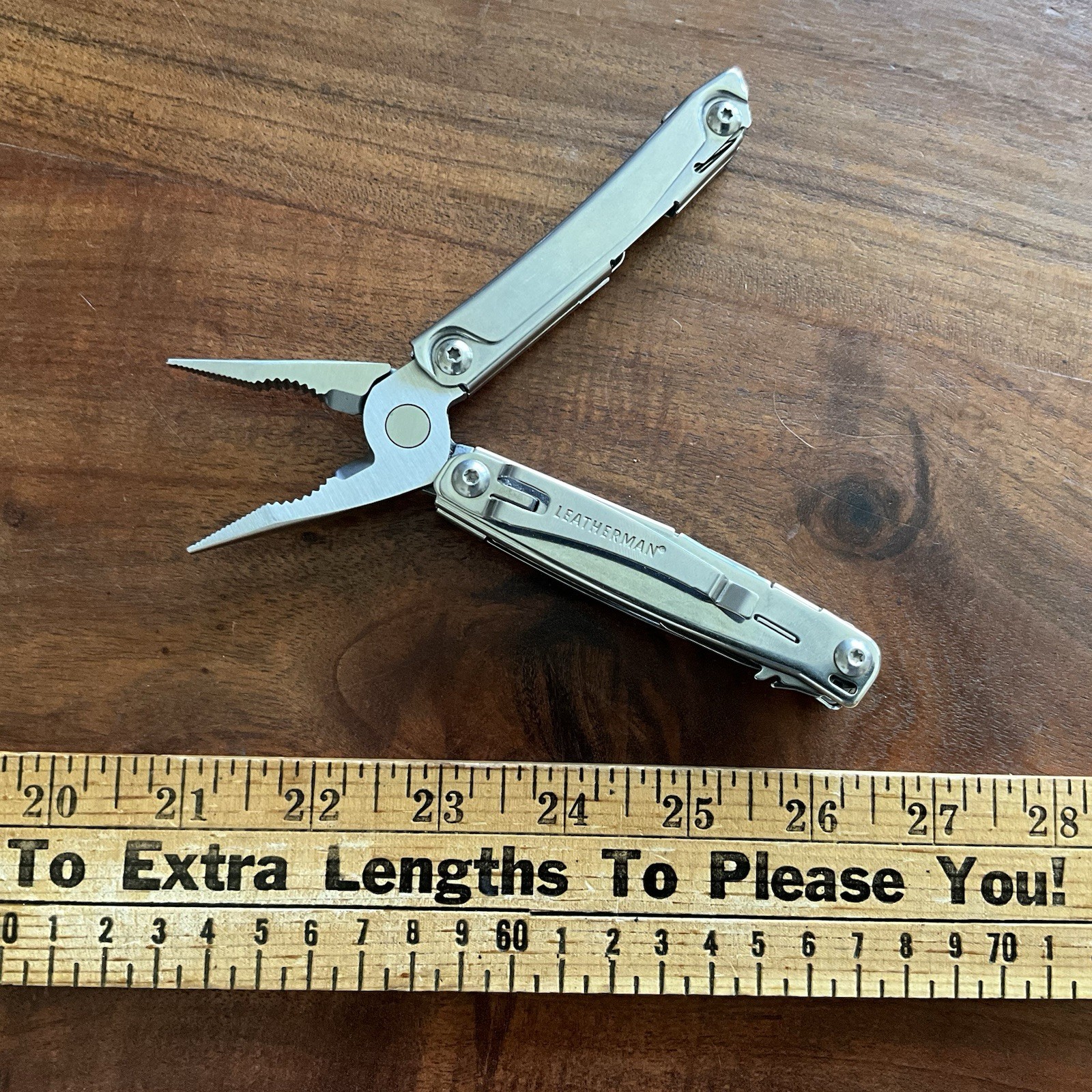 Leatherman Bolster Folding Multi-Tool Knife Plier Stainless