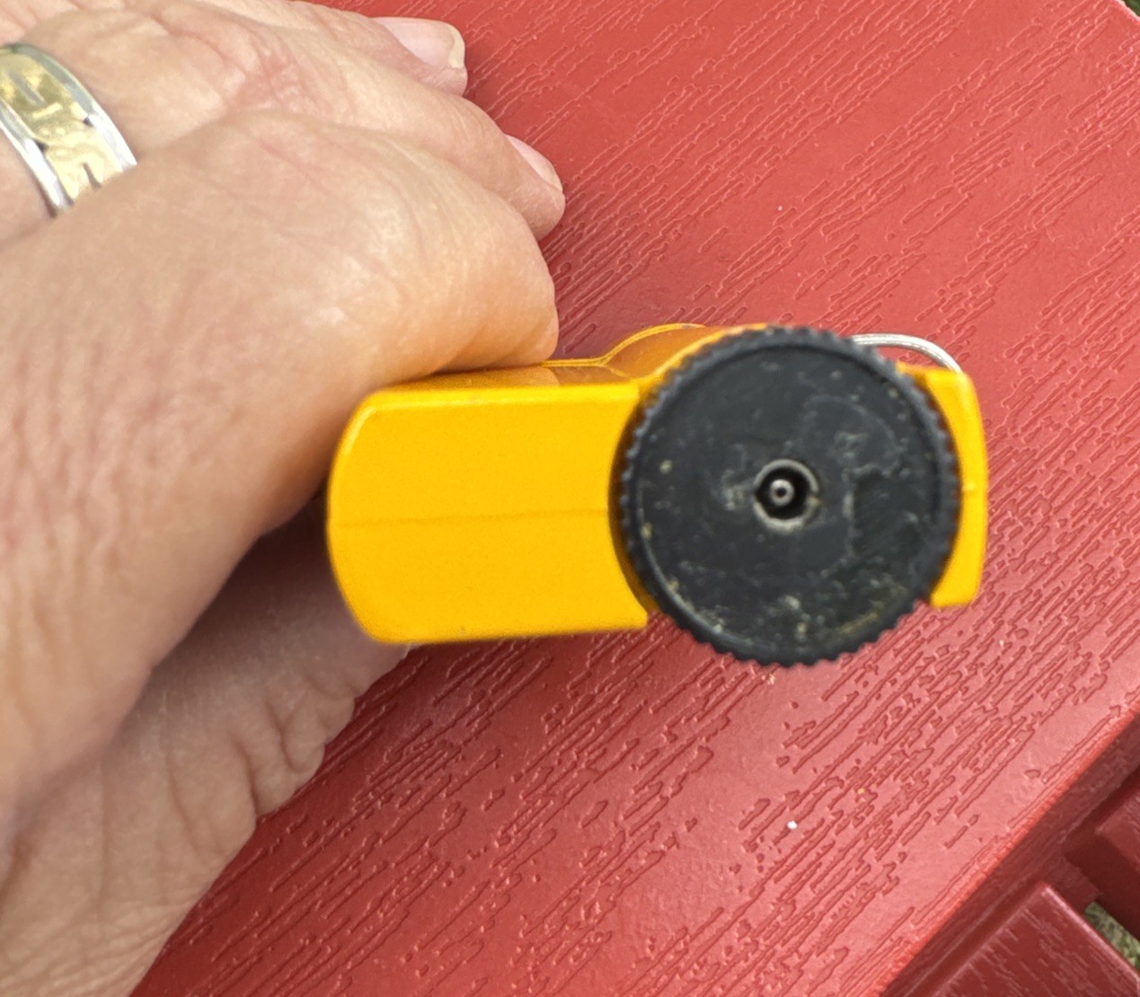 Eddie Bauer Yellow (Outdoors) Butane Cigarette Lighter With Compass