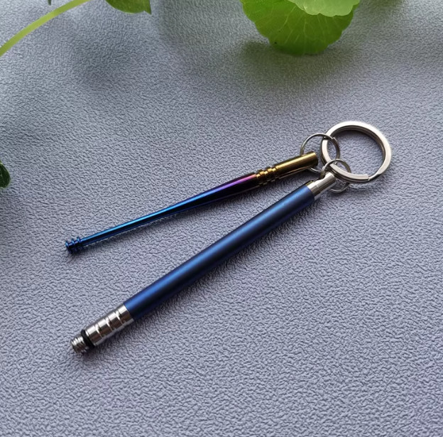 EDC Titanium Alloy Ear Pick + Titanium Alloy Toothpick Portable Multi Tool Gift