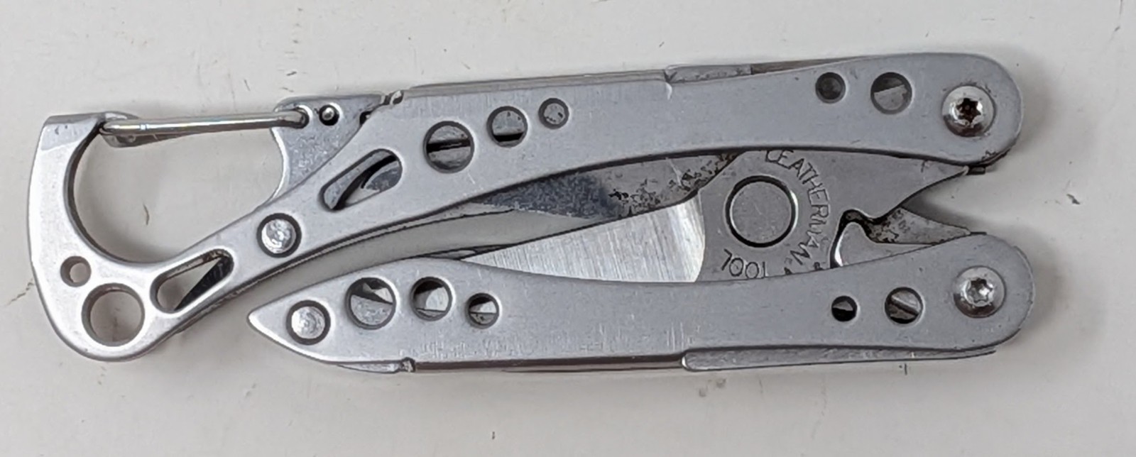 LEATHERMAN STYLE CS Black Multi-Tool Knife File Carabiner – FOR PARTS OR REPAIR