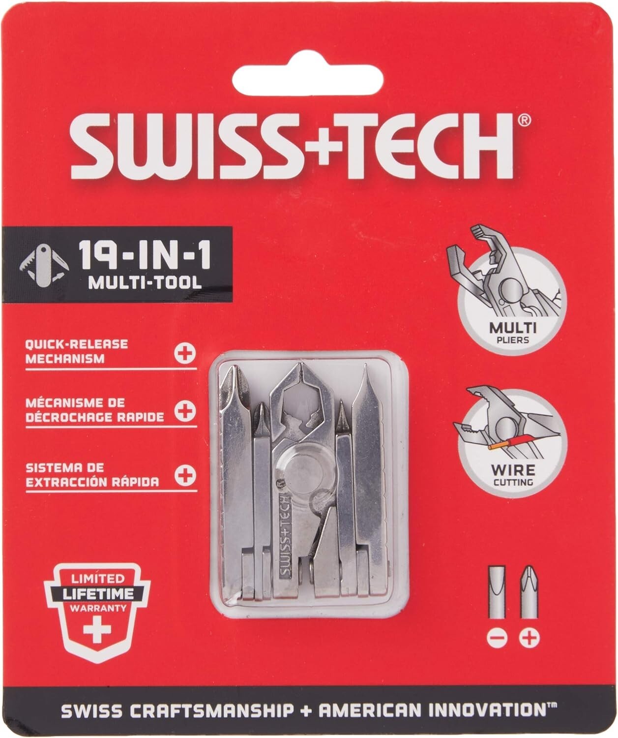 Sleek Stainless Steel 19-in-1 Multi Tool Keychain – Ultimate Outdoor Companion