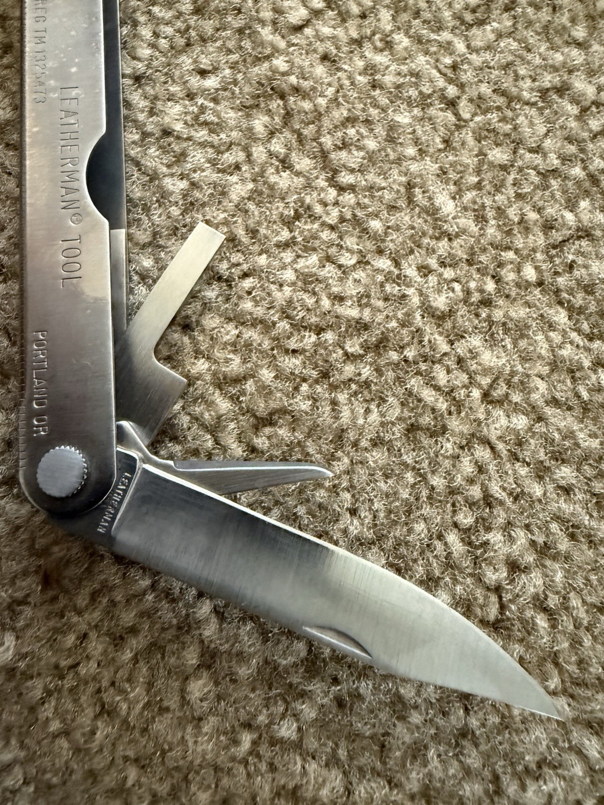 Vtg LEATHERMAN Multi Tool w Leather Case Portland, Oregon USA Box 1994 NEW