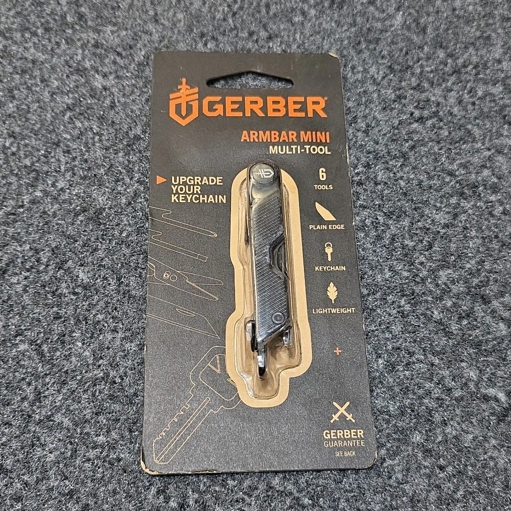 Gerber Armbar Mini Multi Tool 6 Tools In One 1.3 OZ 2.7″ Closed 4.2″ Open