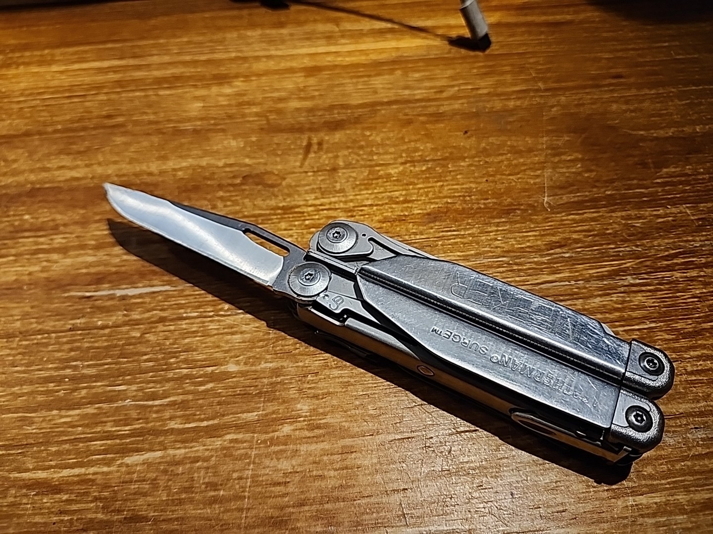 Leatherman Surge Multi-Tool – Used, Stainless Steel, Good Condition, With Pouch