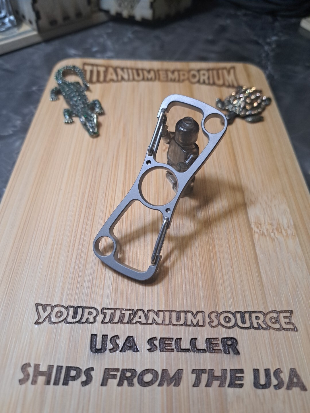 EDC Dual Titanium Carabiner