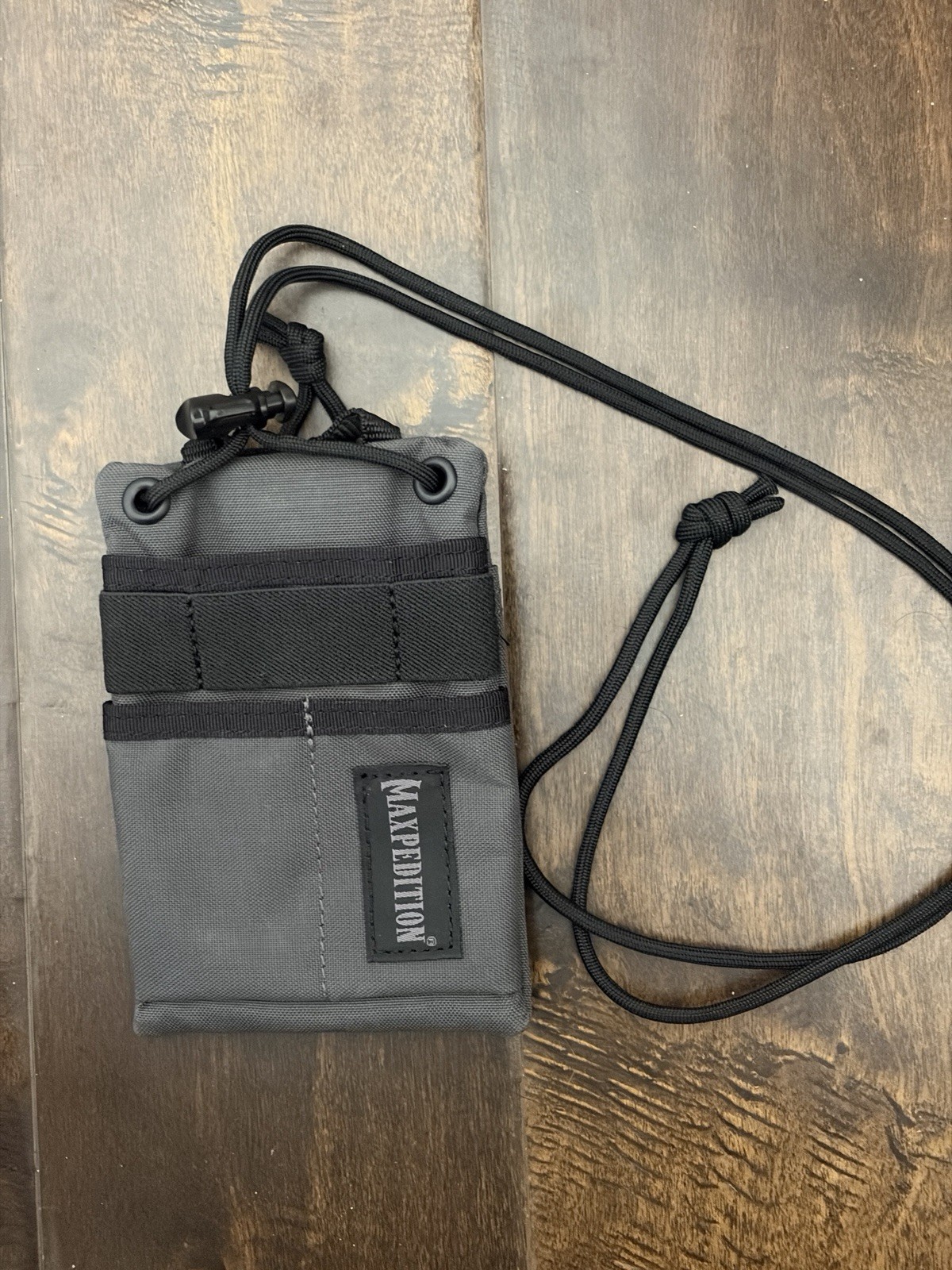 Maxpedtion Pocket Organizer Grey and Black