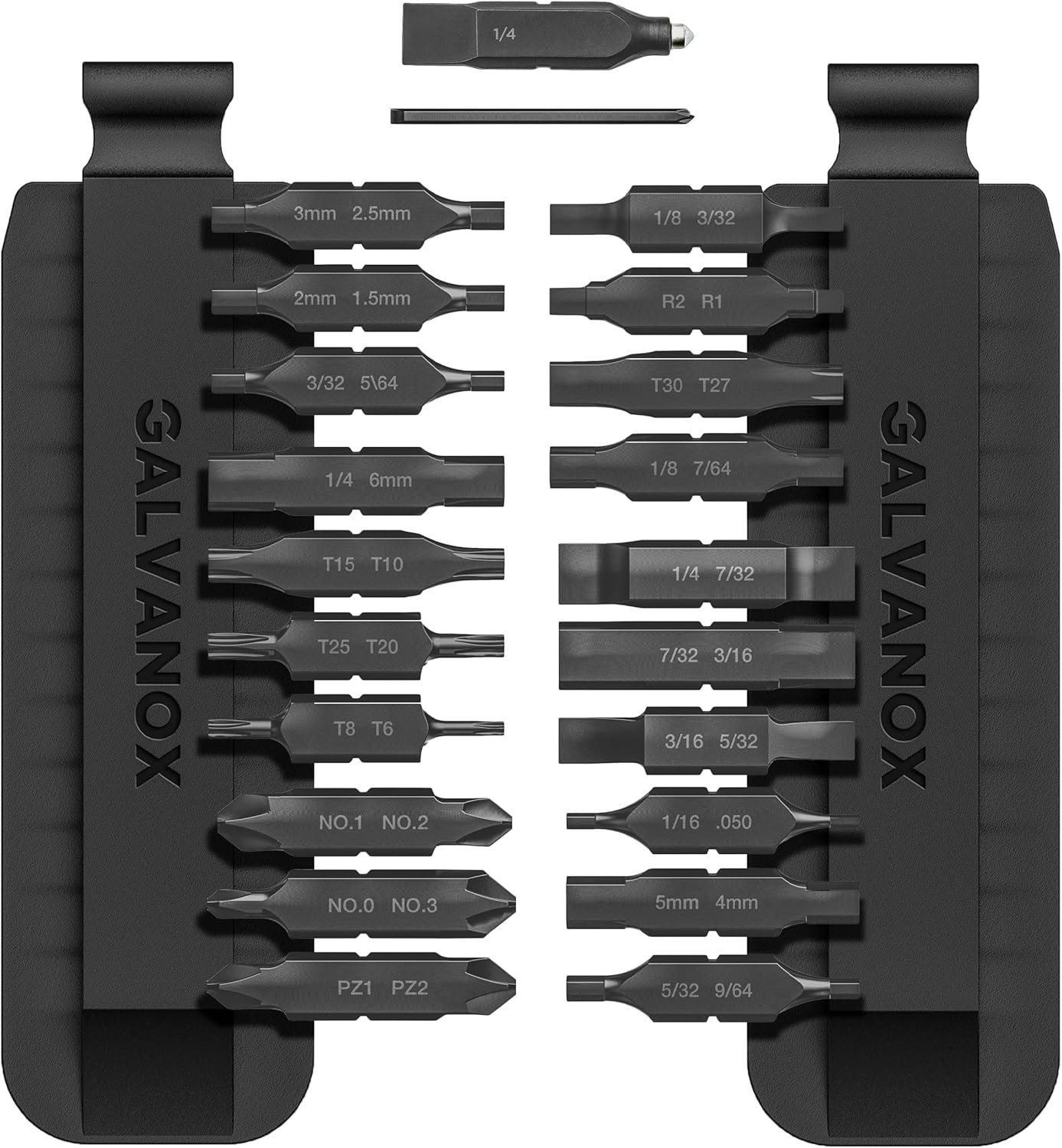 21-Piece Leatherman Compatible Bit Kit with Carbide Glass Breaker [59HRC]