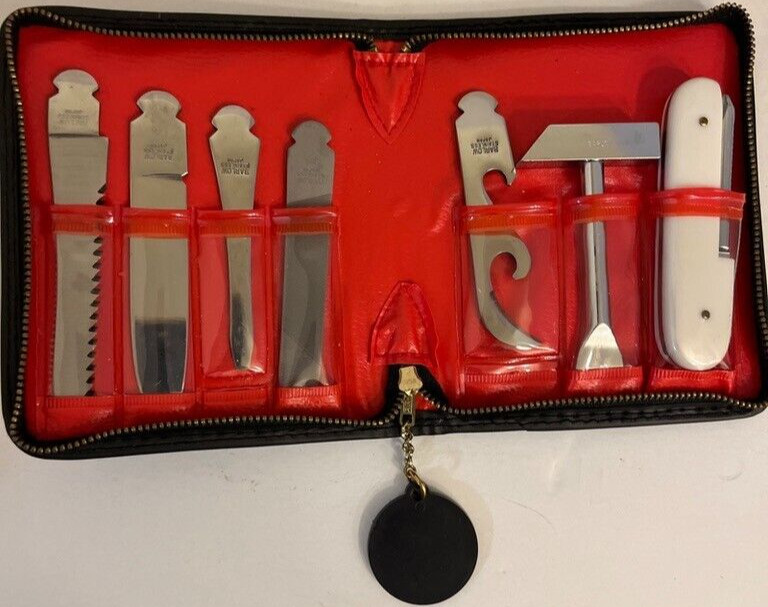 Barlow Multi Tool Kit Set – Knife Can Opener Blade Screwdriver – Japan – Vintage