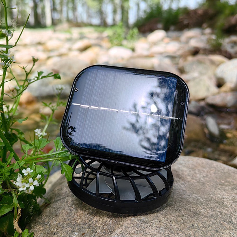 Charging Solar Charging Fan Hat Electric Fan Features Multifunctional Fan
