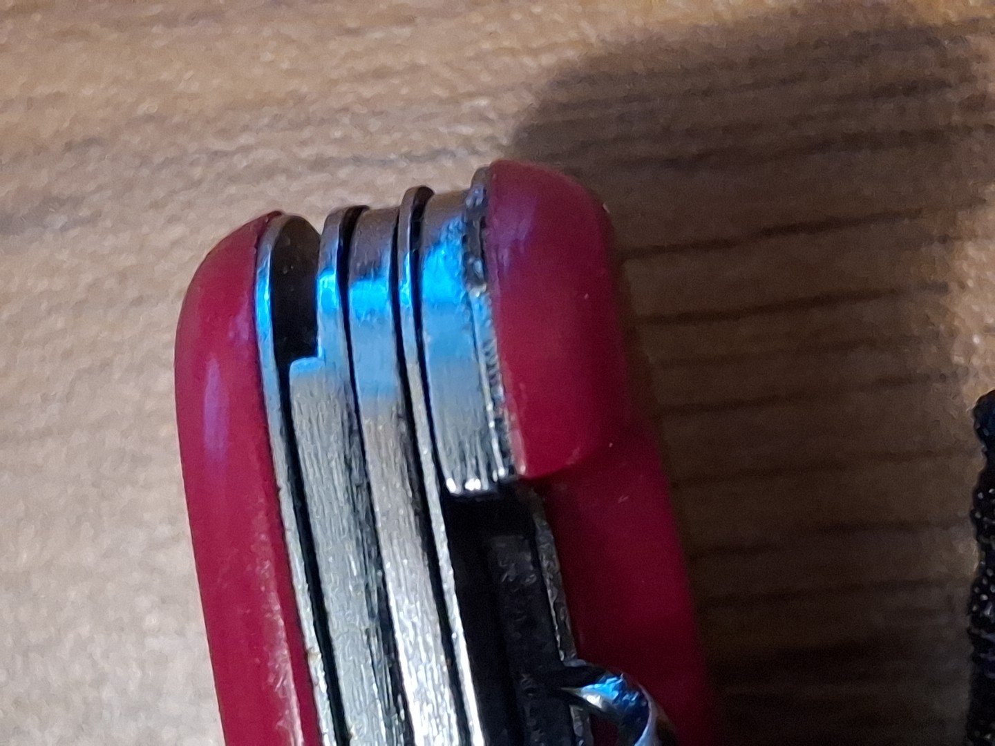 Unbranded 6 Function Red Swiss Army Type Knife With Nylon Sheath