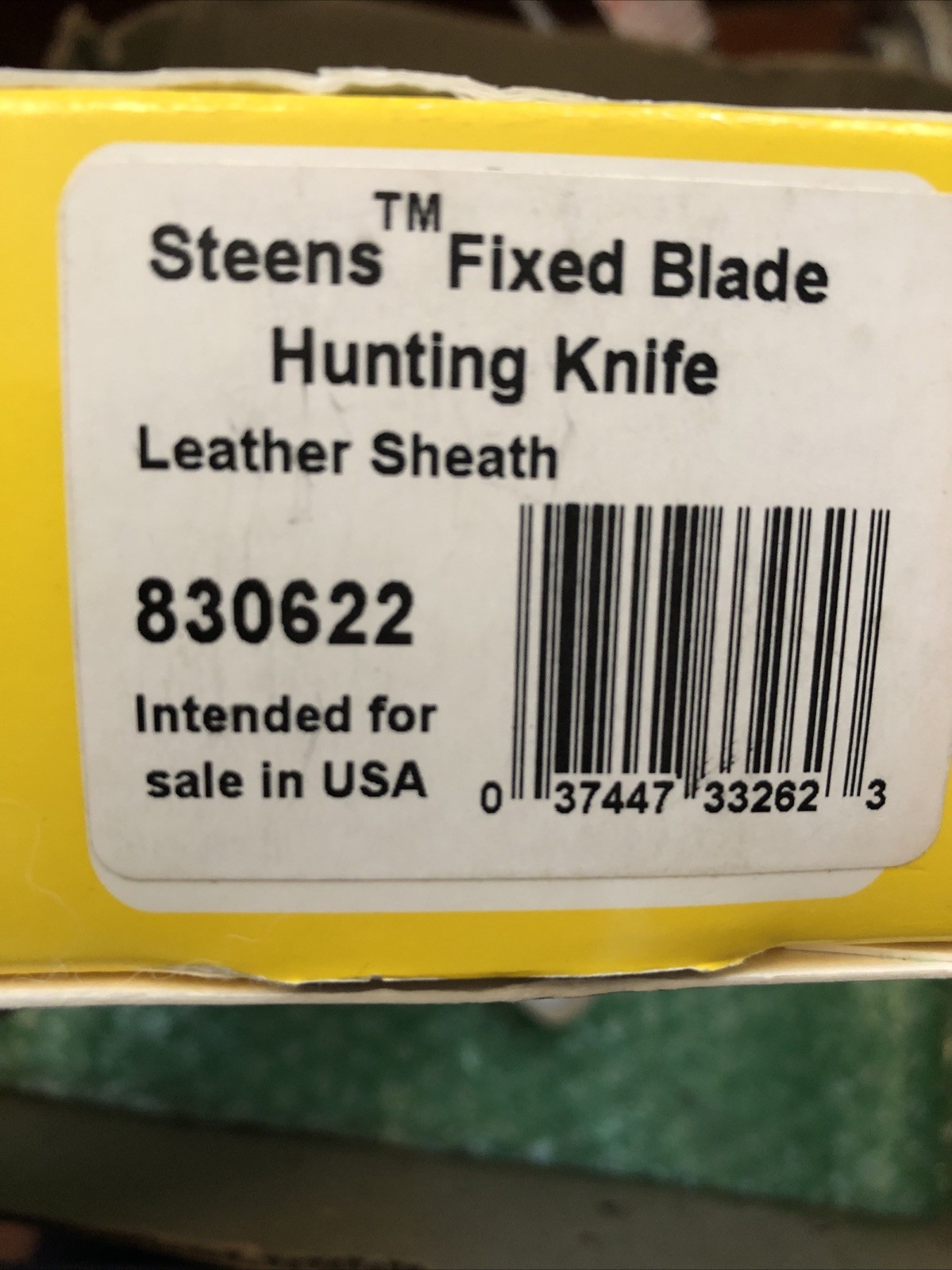 Leatherman STEENS Hunting Knife, New/Never Used With Box DISCONTINUED RARE