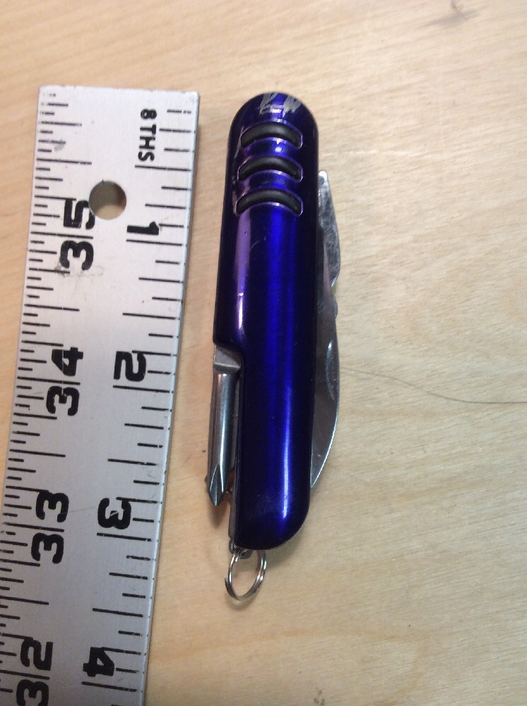 Clearwater Mortgage Inc Myron Stainless Steel 7 Multi Tool Pocket Knife Keychain