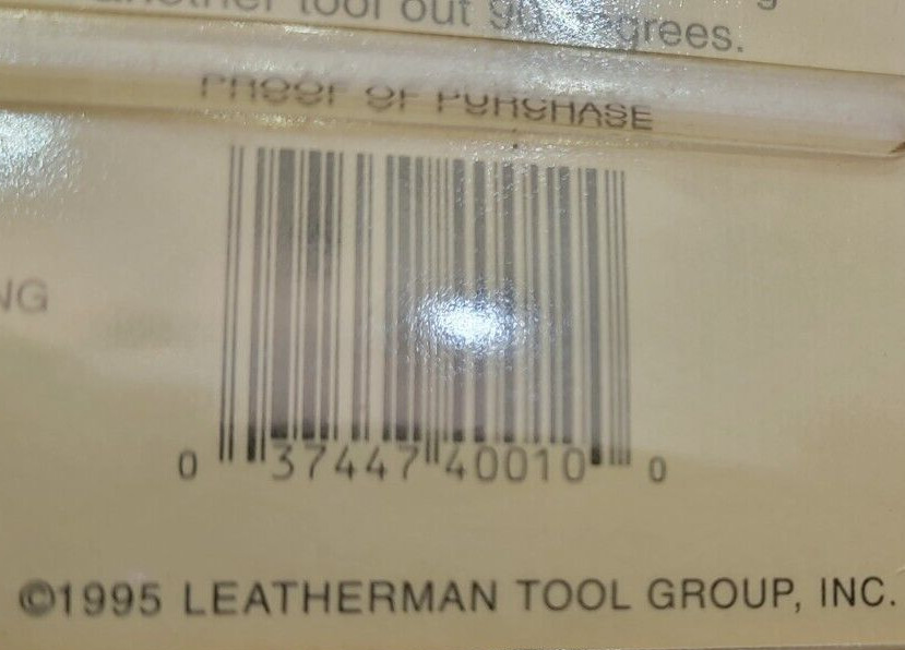 NEW Leatherman Original model super tool sealed blister pack!! Supertool