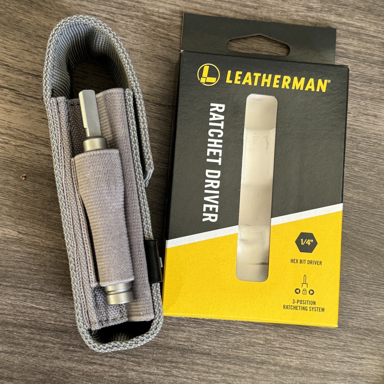 Leatherman ARC bundle Multitool w/Bit Kit Ratchet Driver+Black Cutters+Long Bits