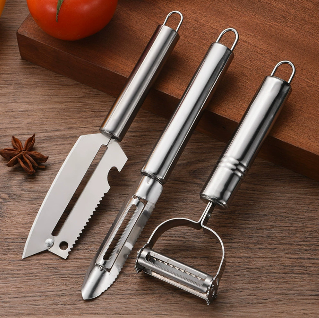 SILVER Small – Multifunction Stainless Steel tool Pocket Knife Pliers Folding