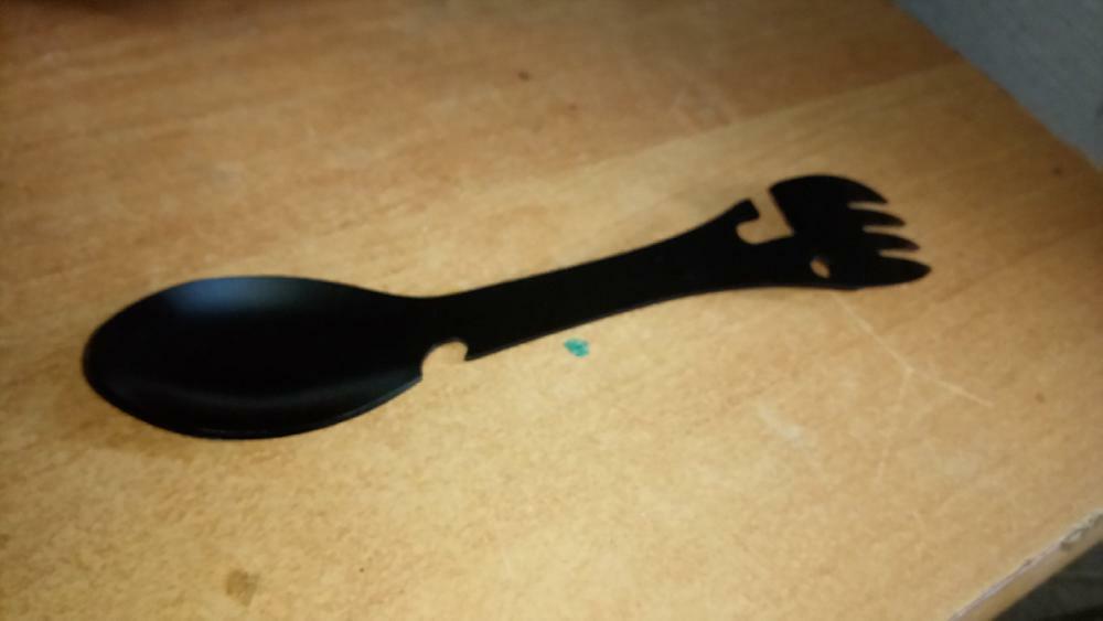 Camping Multi-functional Cookware Spoon Fork Bottle Opener Portable Tool Outdoor