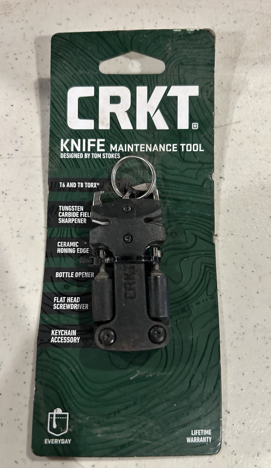 NOS. CRKT KNIFE MAINTENANCE TOOL – Designed By Tom Stokes – Model 9704
