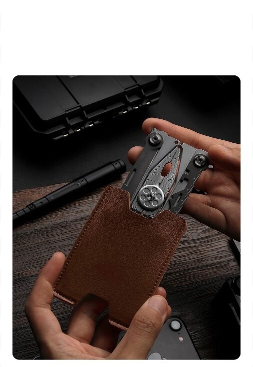 Mini Multi Tool Multifunction Purpose Emergency Survival Bugout Pocket Knife