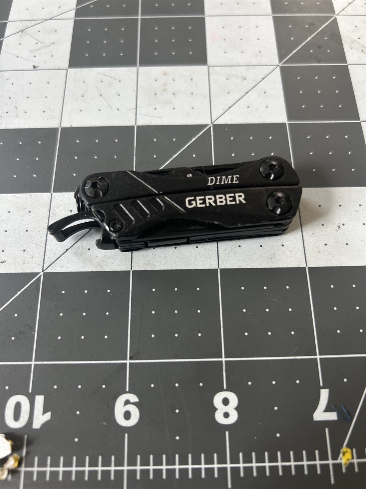 Gerber Dime Multi Tool, Black, Good