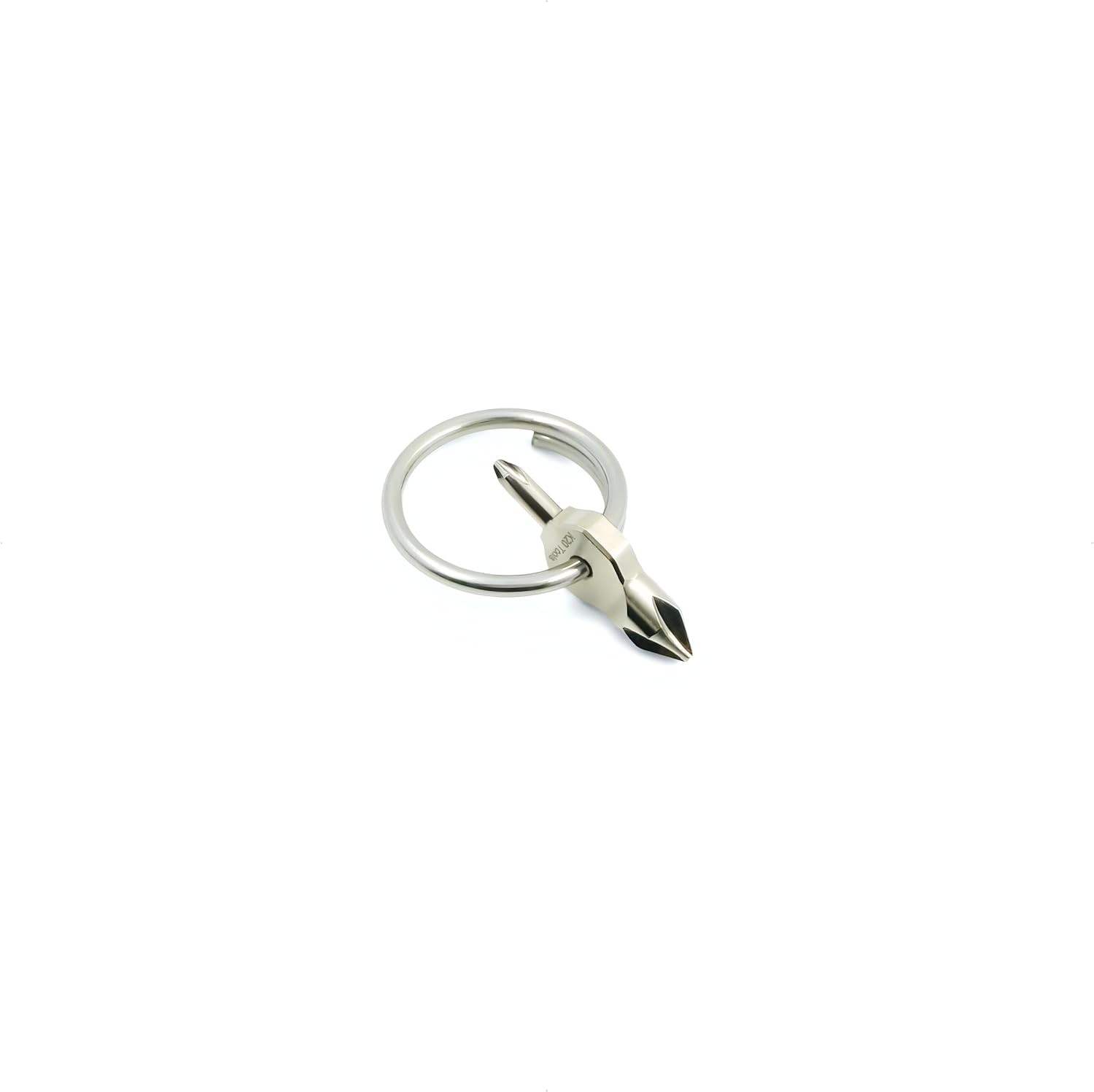 Small Screwdriver Keychain with Phillips Head – Tiny EDC Pocket Tool (P1, P2) Si