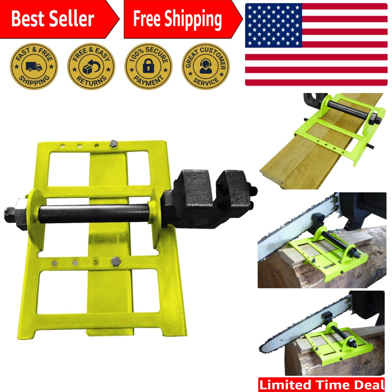 Lightweight Steel Lumber Cutting Guide for Easy Timber Processing – 8×8 Inch