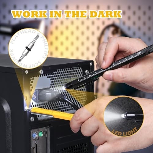 9-in-1 Multitool Pen Set – Perfect Gifts for Men, Dads, Birthdays & Valentine’s