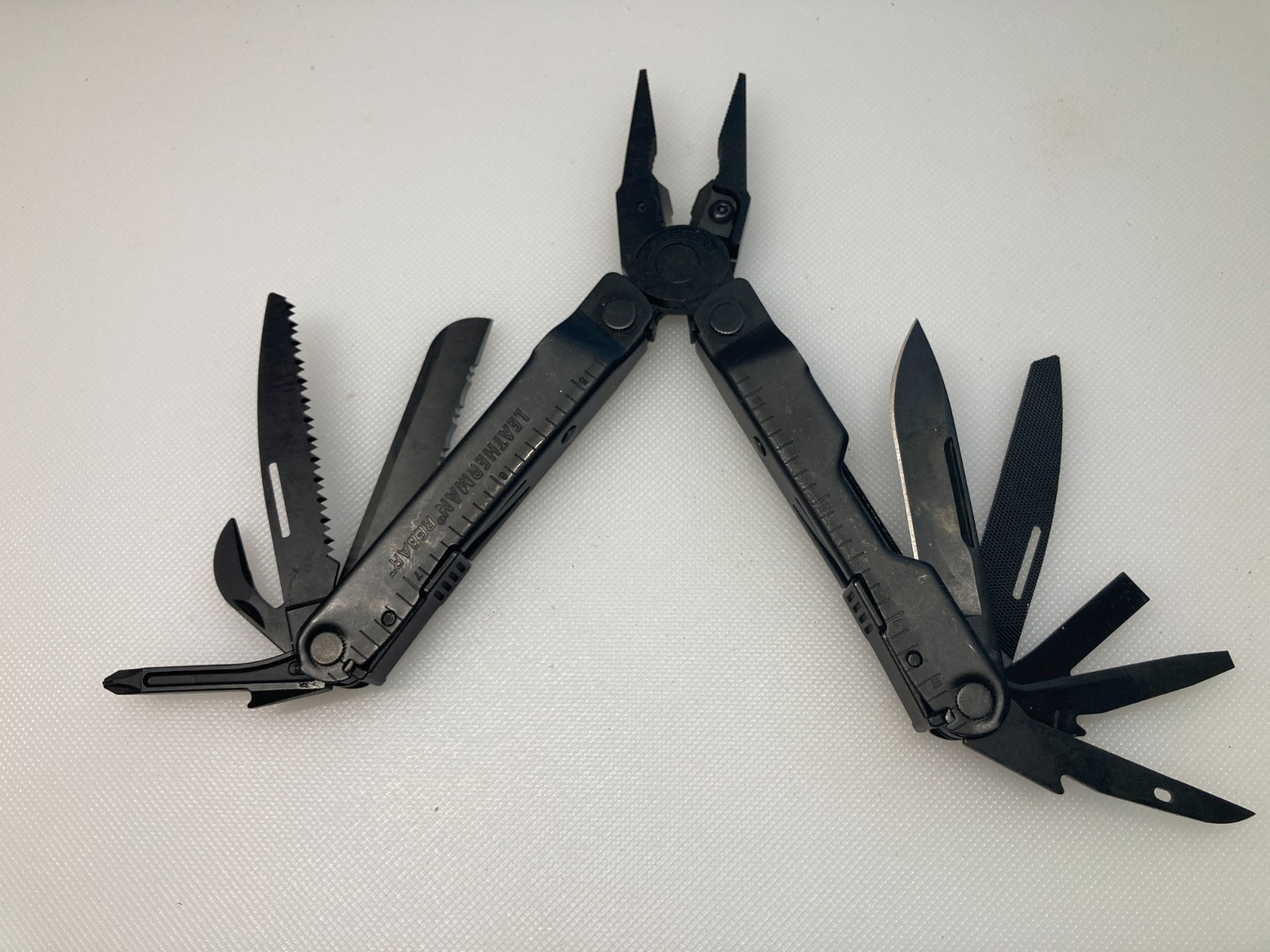 Leatherman Rebar Black Oxide Multi-Tool Knife, Pliers