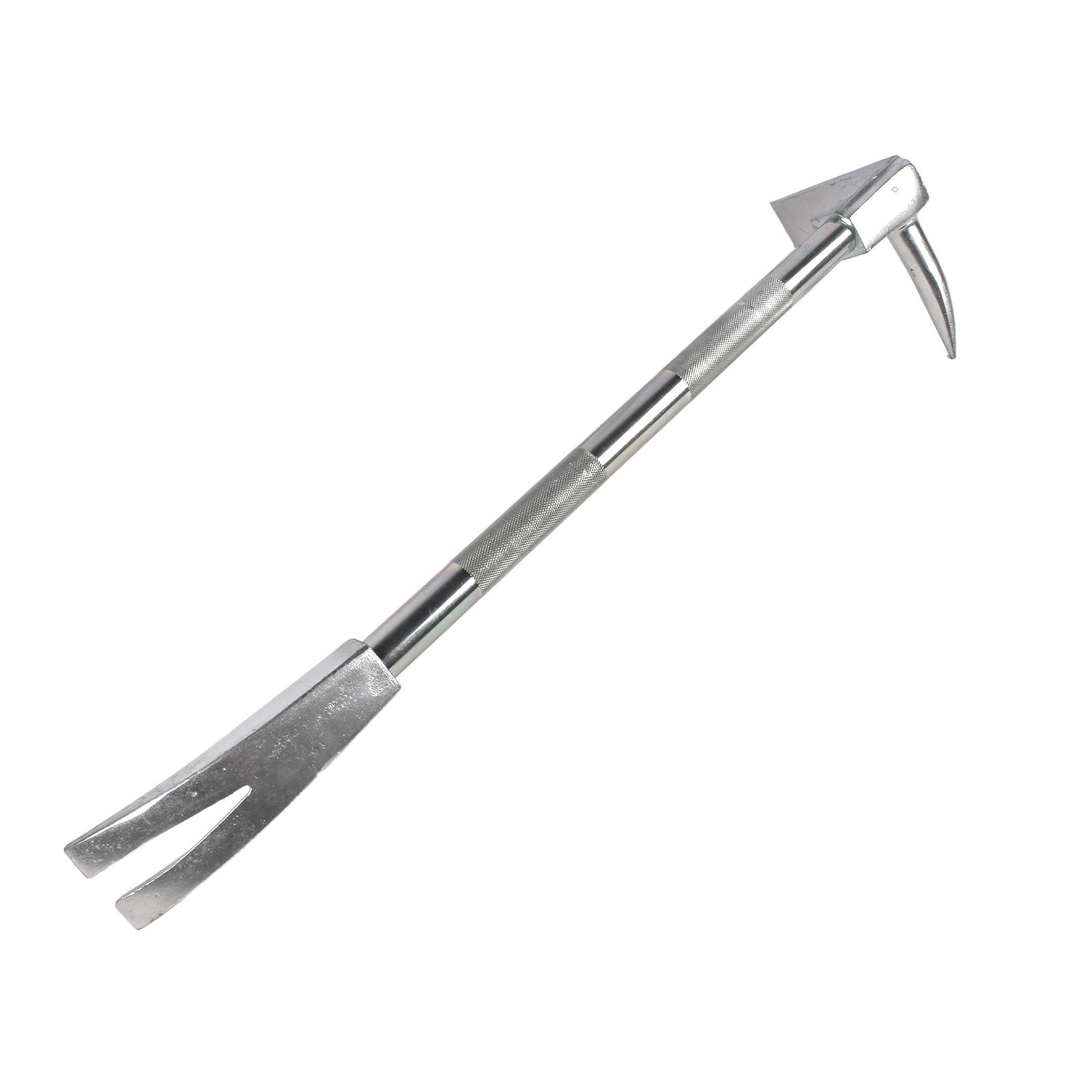 30.7″ Halligan Entry Tool, 45 Gauge Forged Steel Breaching Tool for Fire Rescue