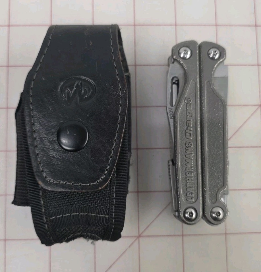 Leatherman Charge TTi Multi Tool! Discontinued! With Leather Sheath! S30v