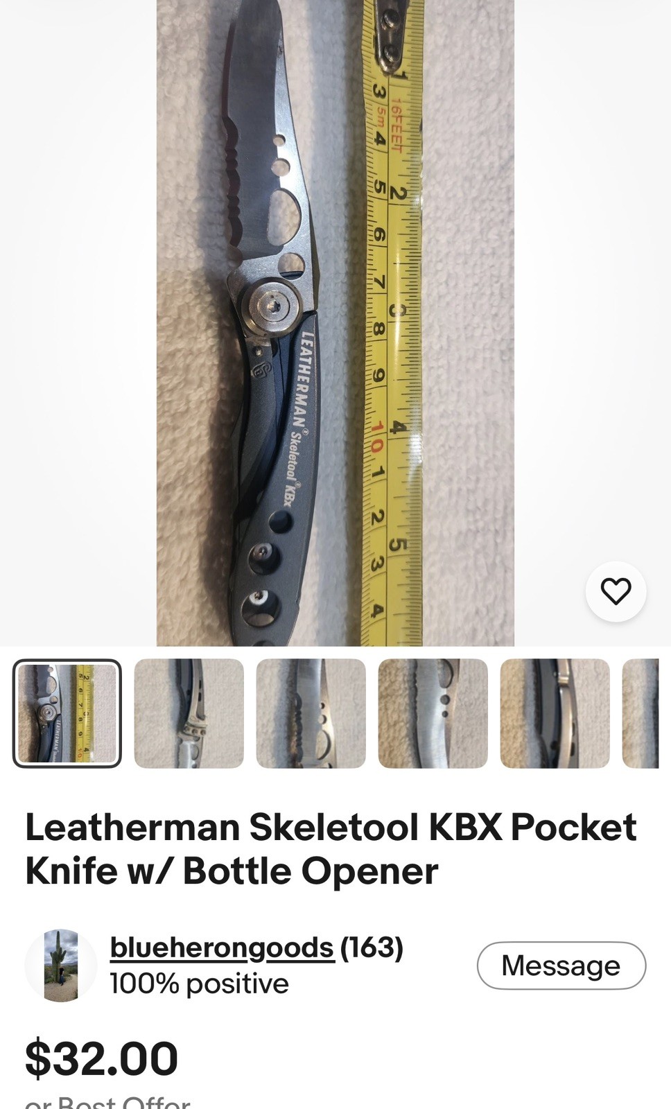 Leatherman Pocket – USA Multi-Tool w/ Leather Sheath plus Skeletool + sheath