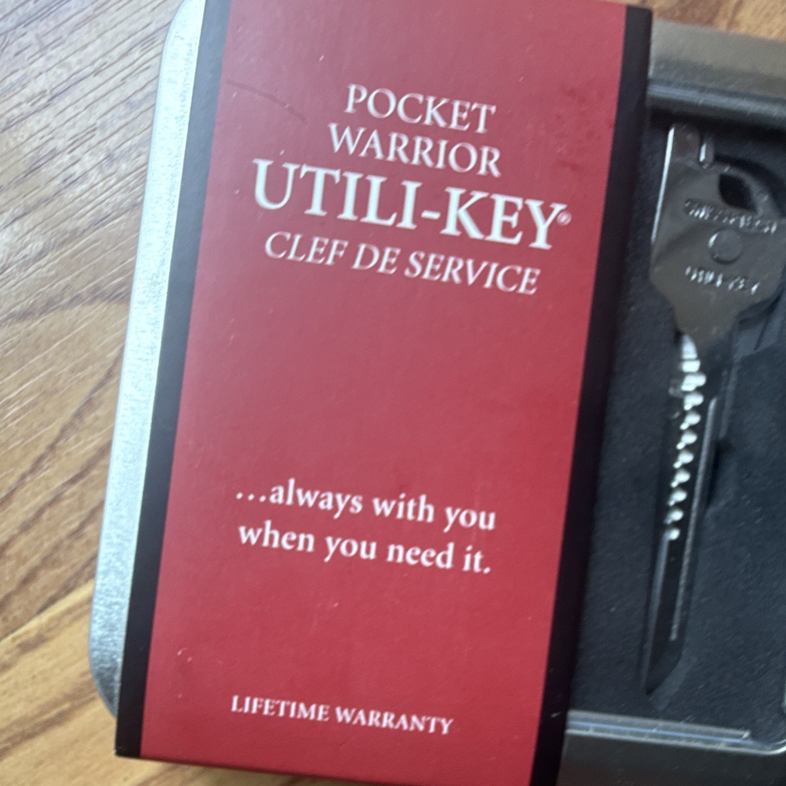 Utili-Key Pocket Warrior 6-Tool Stainless Multi-Tool w/ Bottle Opener Lanyard