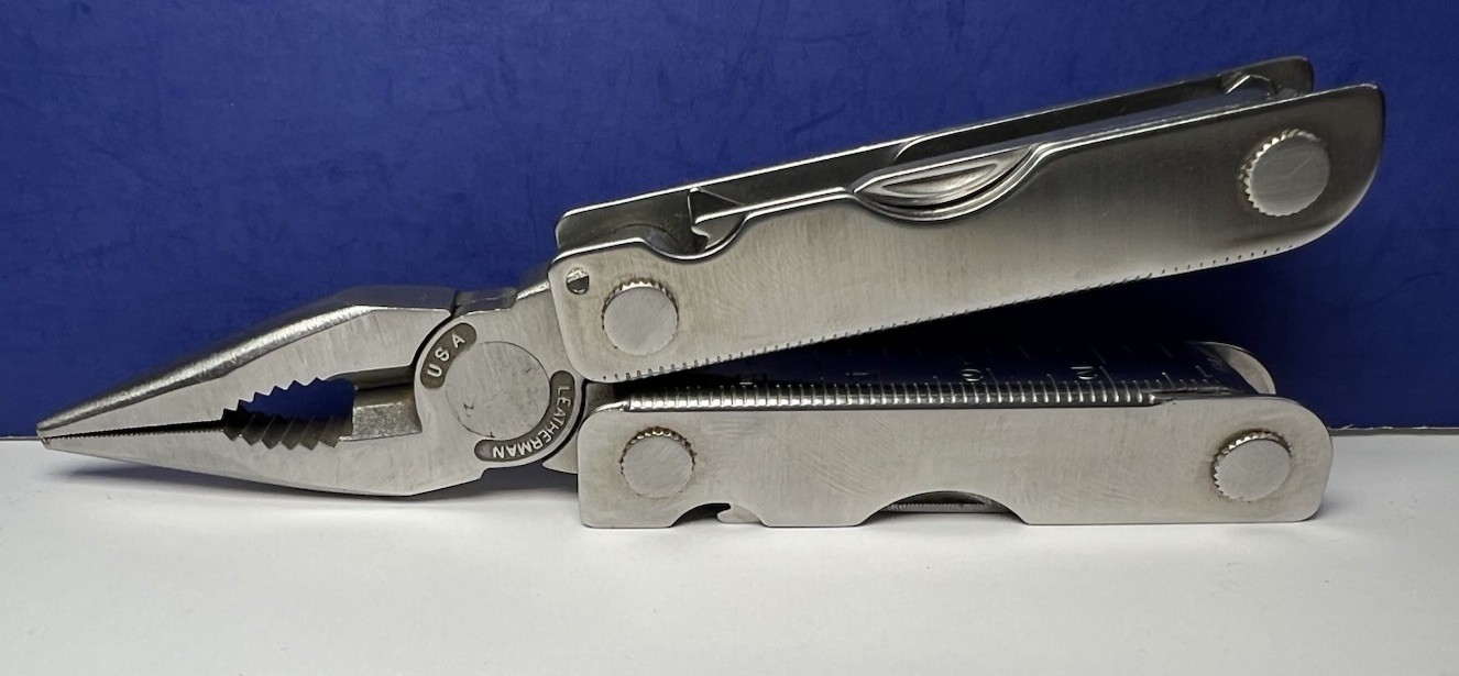 Leatherman Mini Tool Early Production Run Blank Unmarked Handles Very Rare USA
