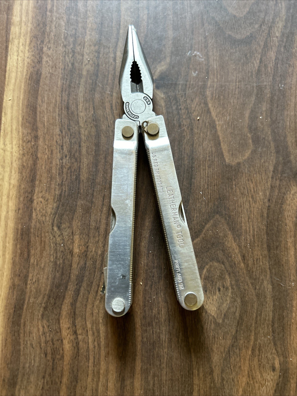 Vintage Original Leatherman knife Multi Tool Portland OR 0395 W/ SHEATH