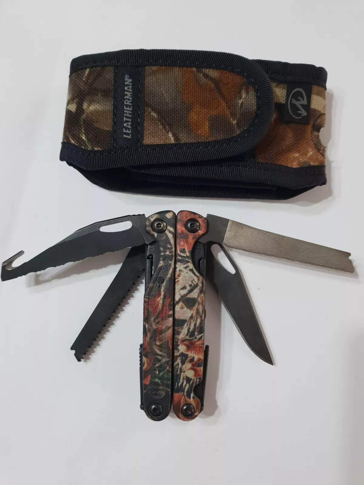 🔥🔥🔥 Leatherman Charge TTI 2009 BO Autumn Camo Titanium Not Used Very Rare
