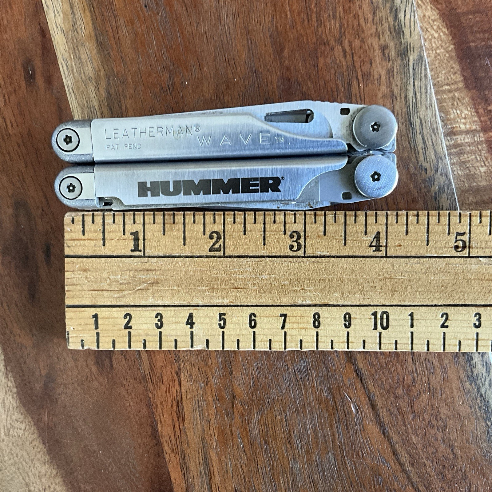 Leatherman Original Wave Vintage Multi Tool HUMMER Logo print Made in USA