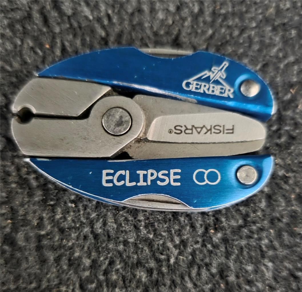 Gerber Fiskars Total Eclipse Fine Edge Blue #22-08478 Multi Tool