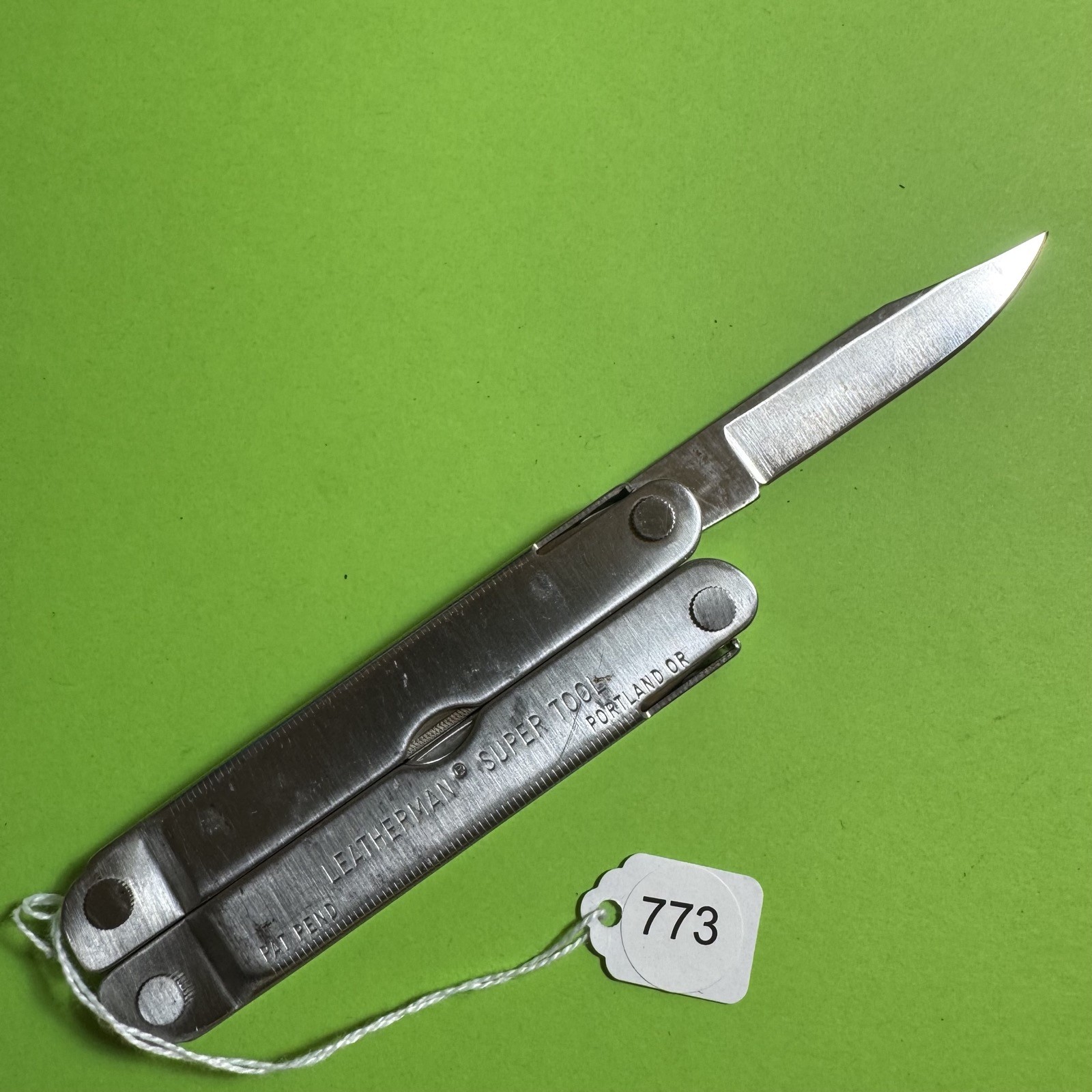 Leatherman Super Tool Plier Multi Tool Pocket Knife Stainless EDC #773