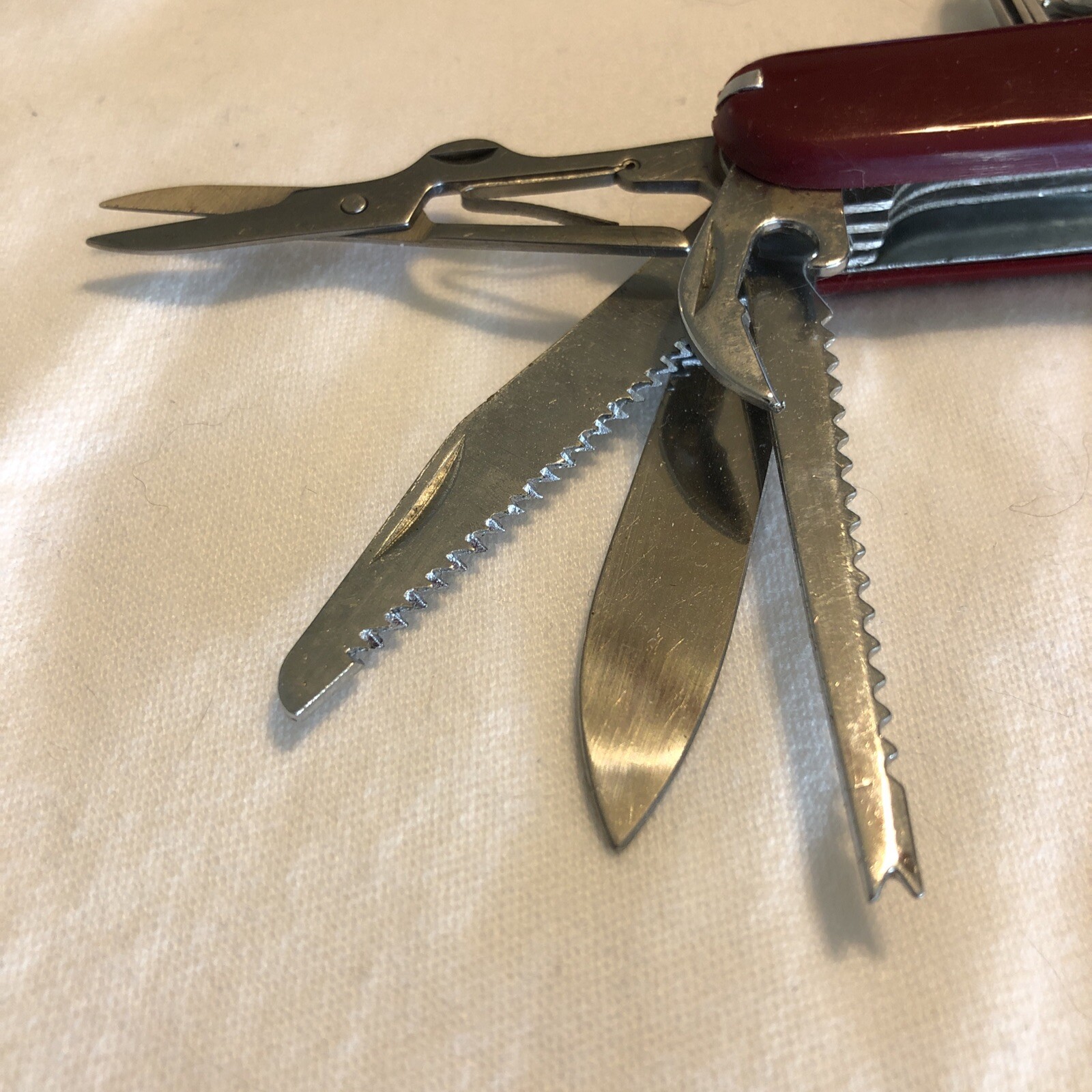Stainless Steel Multi Tool Pocket Knife – 11 Tools including knife, saw, awl,etc