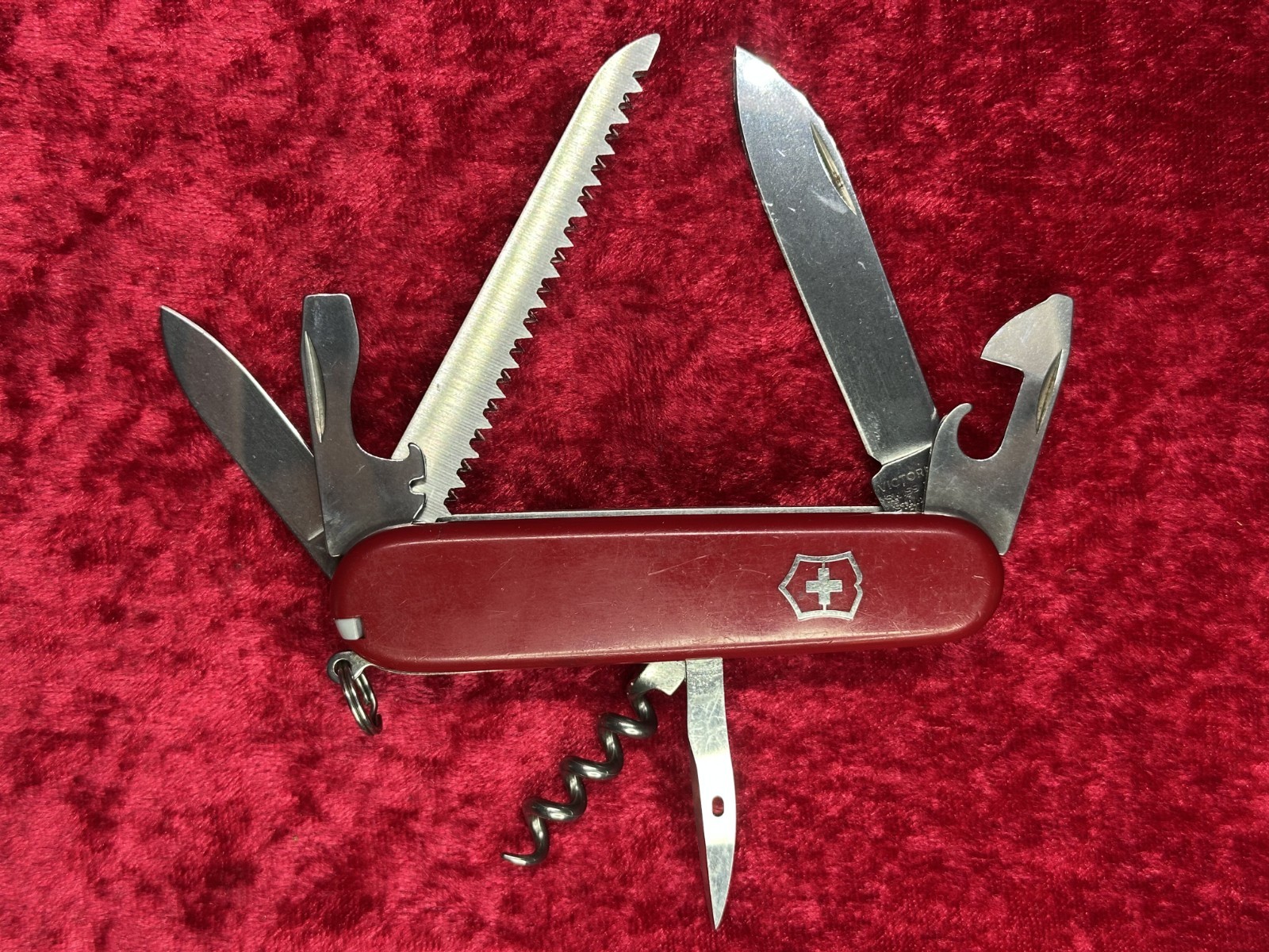 Victorinox Camper 10 Tool 3 Layer Swiss Army Knife No Sheath Random Pick (184)